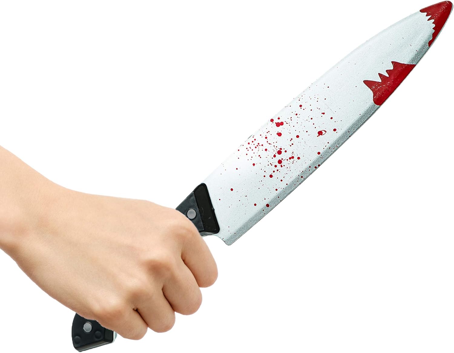 REDSTAR FANCY DRESS Halloween Bloody Knife Prop Decoration Party Costume Accessory 30cm Long - Image 4
