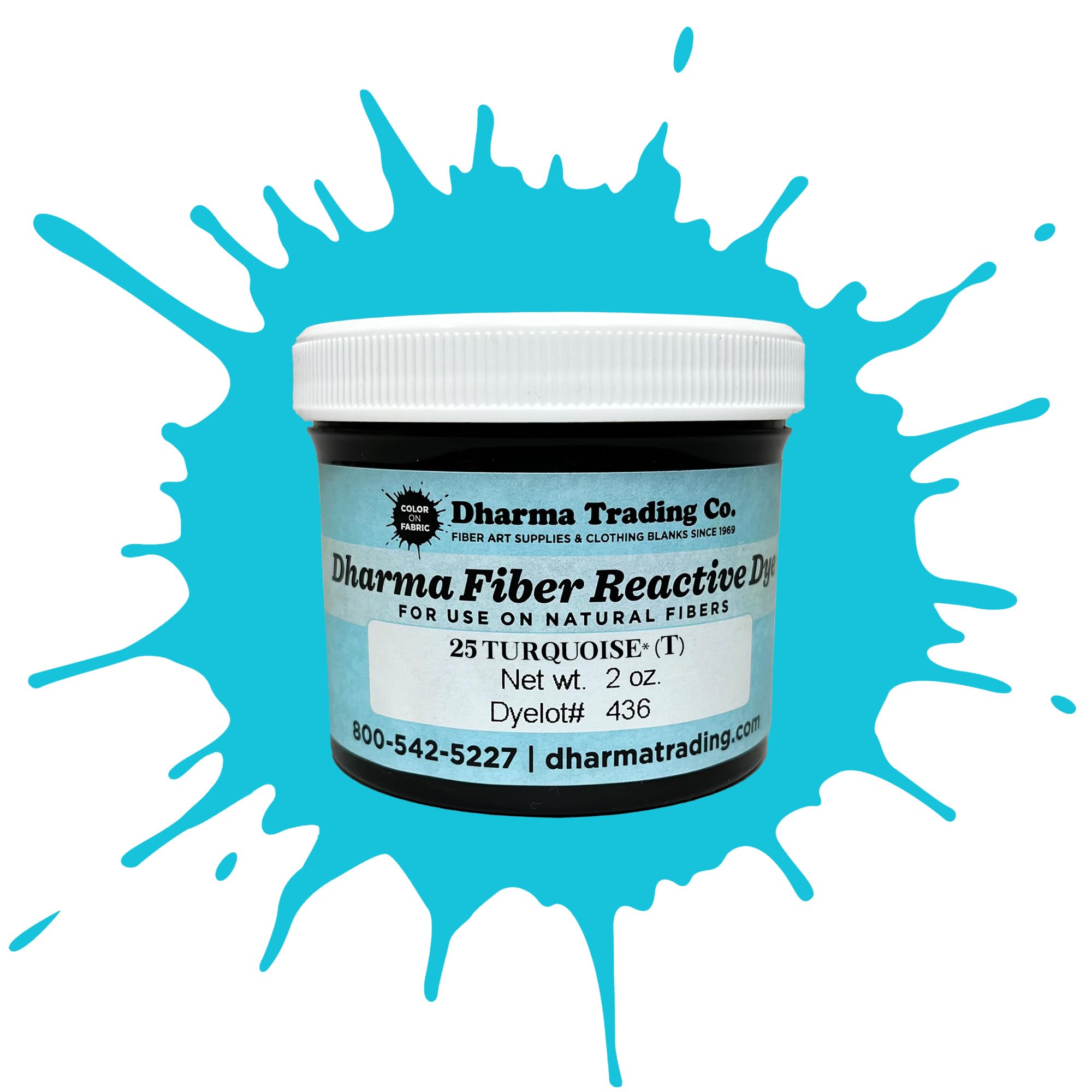 Dharma Fiber Reactive Procion Dye - #1 for Tie-Dye