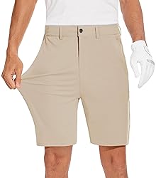 JWM Mens 7" Stretch Golf Shorts - Lightweight