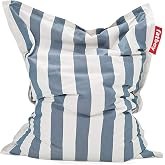 Fatboy Slim Outdoor Bean Bag Chair, Stripe Ocean Blue