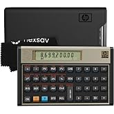 HP 12C Financial Calculator &ndash; 120+ Functions: TVM, NPV, IRR, Amortization, Bond Calculations, Programmable Keys &ndash; RPN Desktop Calculator for Finance, Accounting &amp; Real Estate &ndash; Includes Case + Cloth