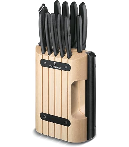 Amazon.com: Victorinox Fibrox Pro Knife Set - 13 Piece with Block
