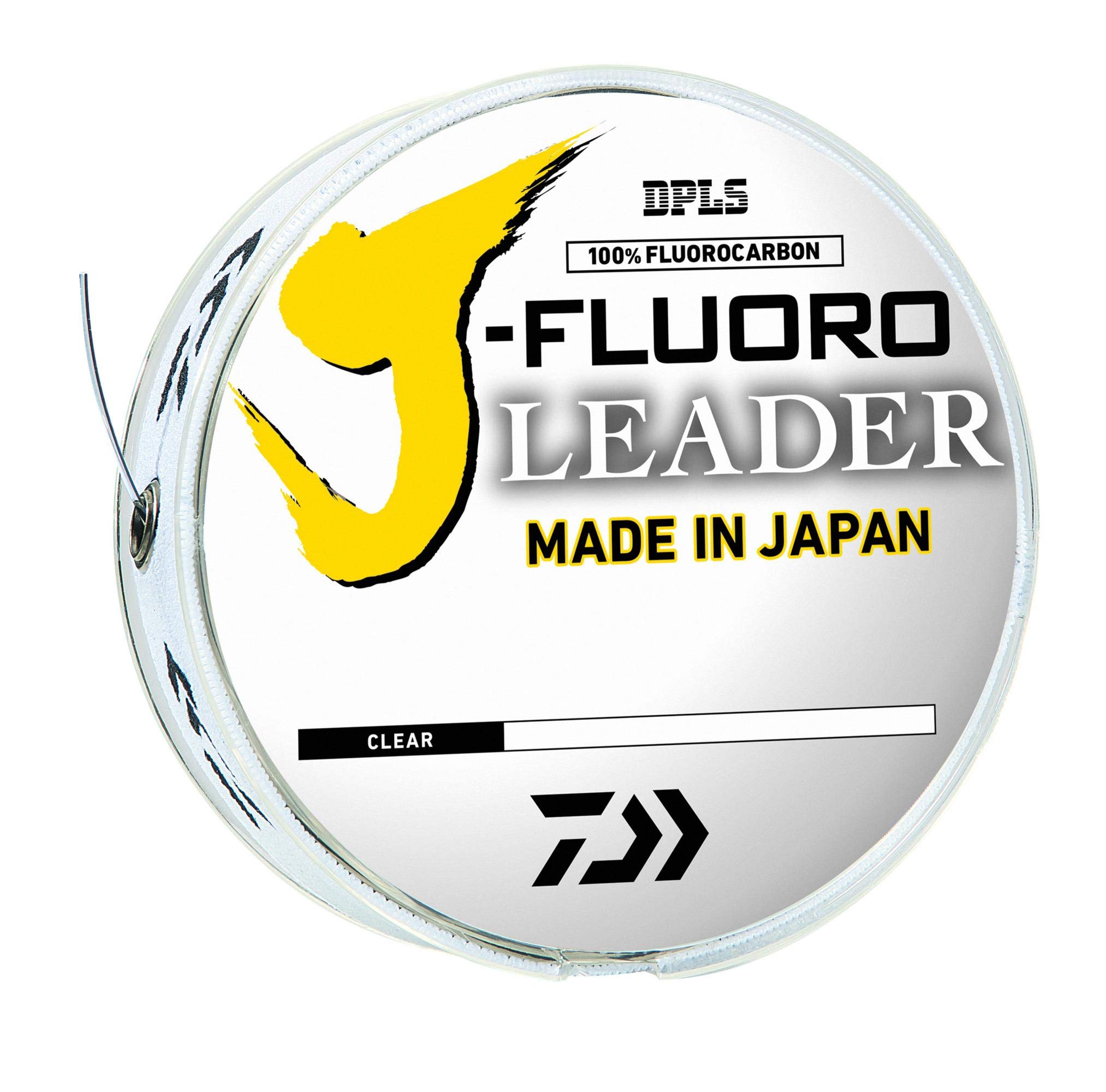 Daiwa JFL6-100 J-Fluoro Fluorocarbon Leader W/Parallel Spooling Band 6Lb. 100 Yards, Multi, One Size