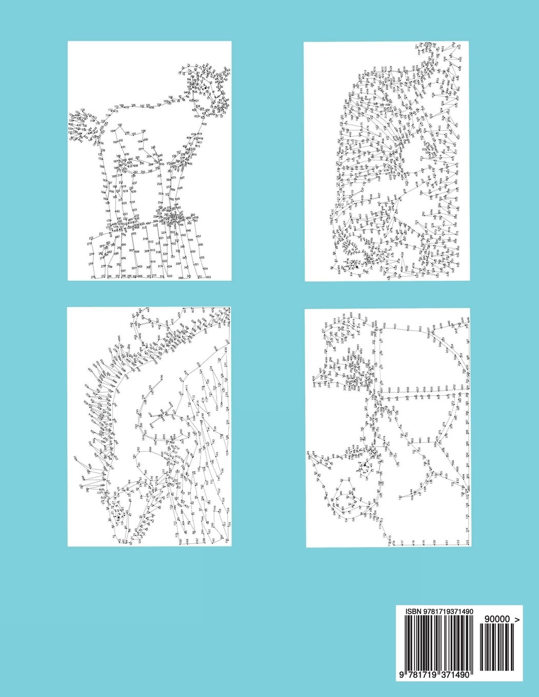 Dot To Dot Animals And Nature Book For Adults Puzzles From 334 To 654 Dots Fun Dot To Dot For Adults Volume 17 Laura S Dot To Dot Therapy Amazon Com Books