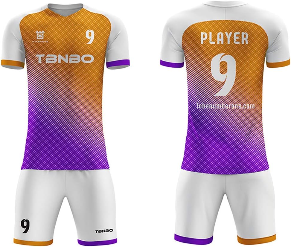 Custom Team Jerseys Sublimation Soccer Uniform Deporte Telas para