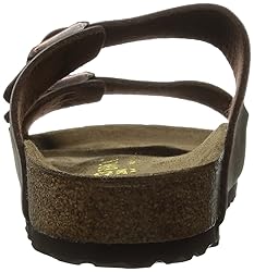 Birkenstock Unisex Arizona Sandal,Mocha Birkibuc,37