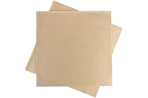 RUPERT AND JEOFFREY'S TRADING CO. Deli Paper (12"X12" - 100ct), Sandwich Paper Wraps Grease Proof Material (Kraft Brown Butcher Paper)
