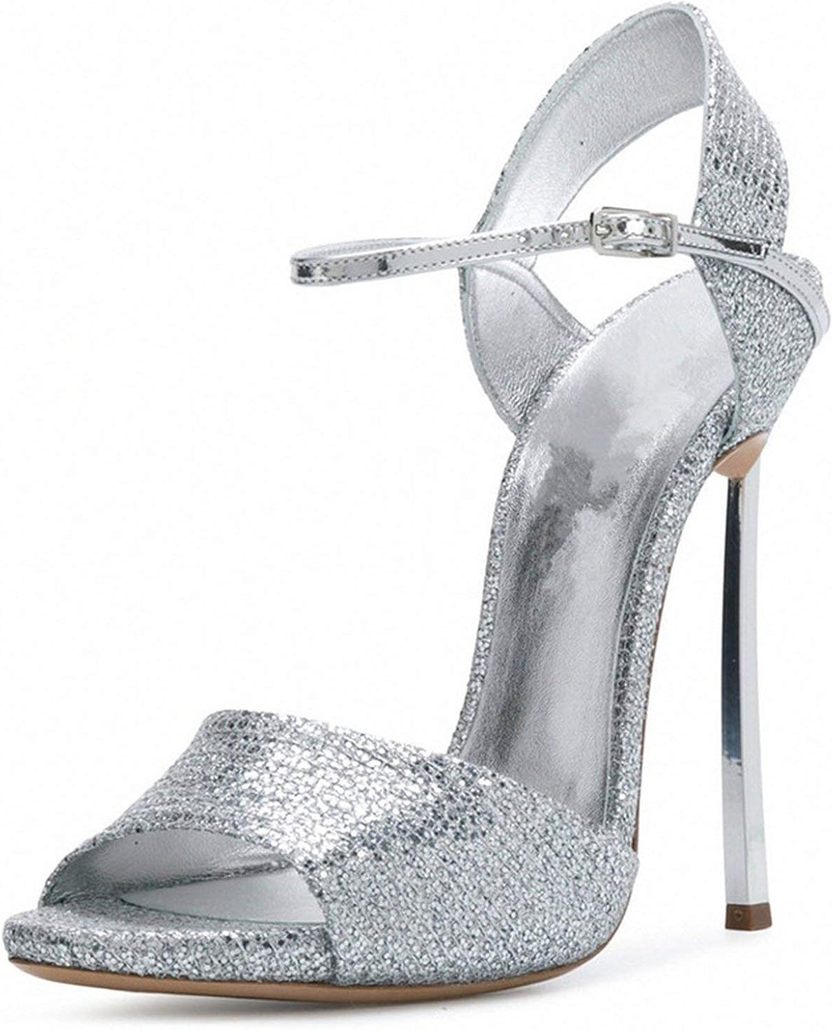wedding sandals silver