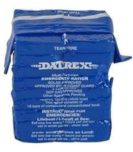 Datrex Notfall Rationsstangen 2400 Kalorien - 12 Riegel Für Survival