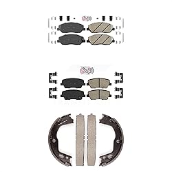 Transit Auto Front Rear Ceramic Disc Brake Pads Kit