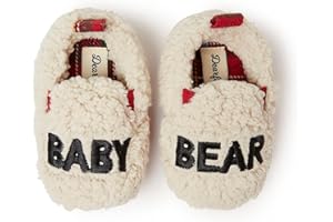 Dearfoams Baby & Kids' Bear Matching Family Slipper Christmas Gifts