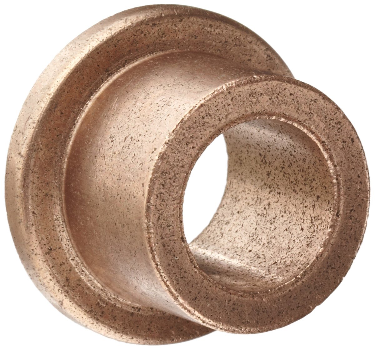 Bunting Bearings EF081210 Flanged Bearings, Powdered Metal SAE 841, 1/2