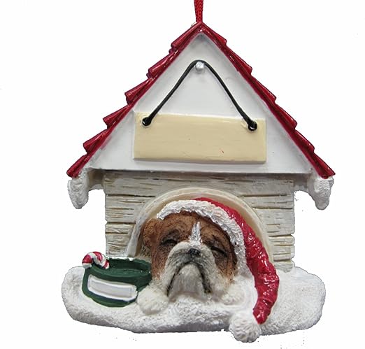 bulldog christmas decorations