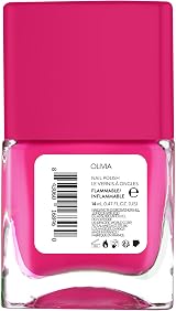 Nails.INC Its Topless Olivia Hot Pink Gel-Like Nail Polish 4 in 1 view 11