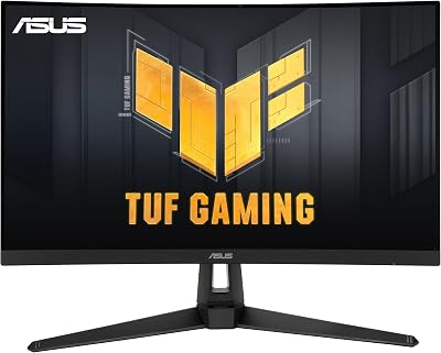 ASUS TUF VG27VH1B 27" Full HD 165Hz Gaming Monitor 1ms Curved FreeSync Premium