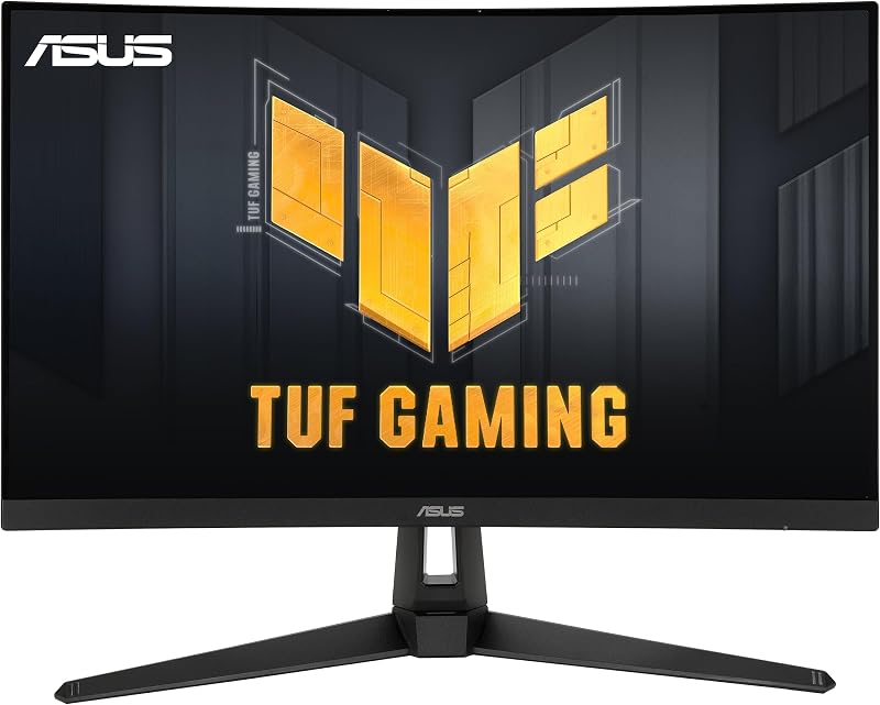 ASUS TUF VG27VH1B 27" Full HD 165Hz Gaming Monitor 1ms Curved FreeSync Premium