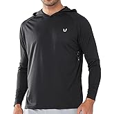 NORTHYARD Men's UPF 50+ Hoodie Shirts Long Sleeve Sun Protection Fishing Swim Beach UV SPF Rash Guard Quick Dry Lightweight