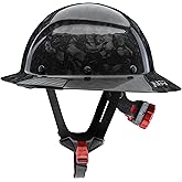 LIFT SAFETY DAX Forged Carbon Full Brim Hard Hat | Construction Safety Helmet w/MIPS | Lightweight Protection