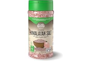 Ava Farms Himalayan Pink Salt - Coarse - 16 oz. Bottle - Gluten Free, Non-GMO, Vegan, Raw, Kosher, Mineral Rich