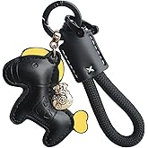 Yonuni Handmade Leather Horse Bag Charm - Kawaii Animal Charm for Handbags, Purse Bag Accessories Horse Keychain & Gift Idea