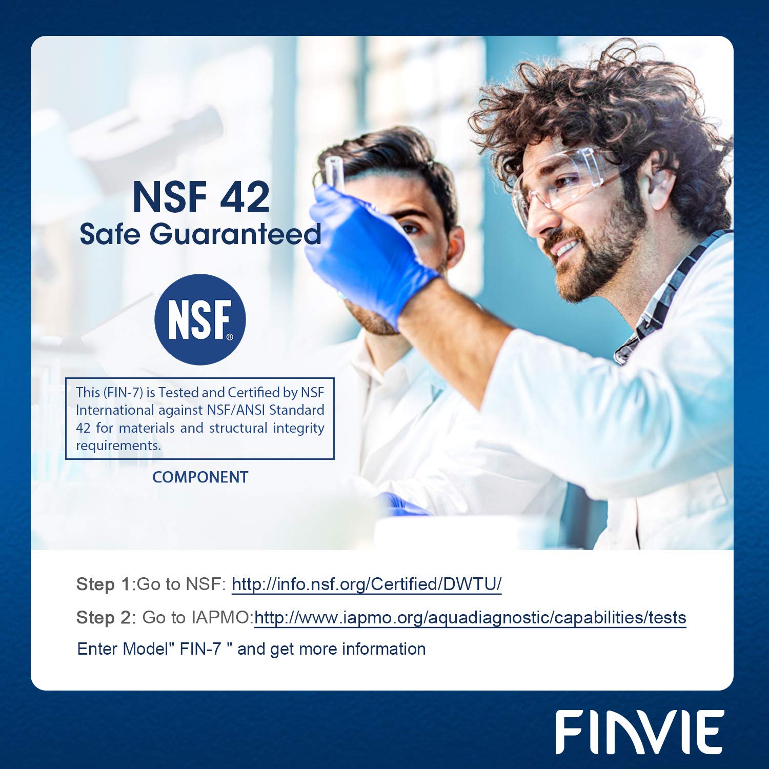 FINVIE DA29-00020B Replacement Refrigerator Water Filter, Compatible with Samsumg DA29-00020B, DA29-00020A, HAF-CIN/EXP, 46-9101, 3 Pack: Industrial & Scientific
