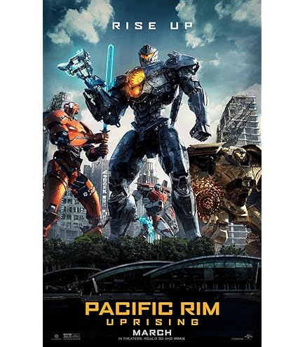 Amazon.com: Pacific Rim (2013) 27 x 40 Movie Poster Style B