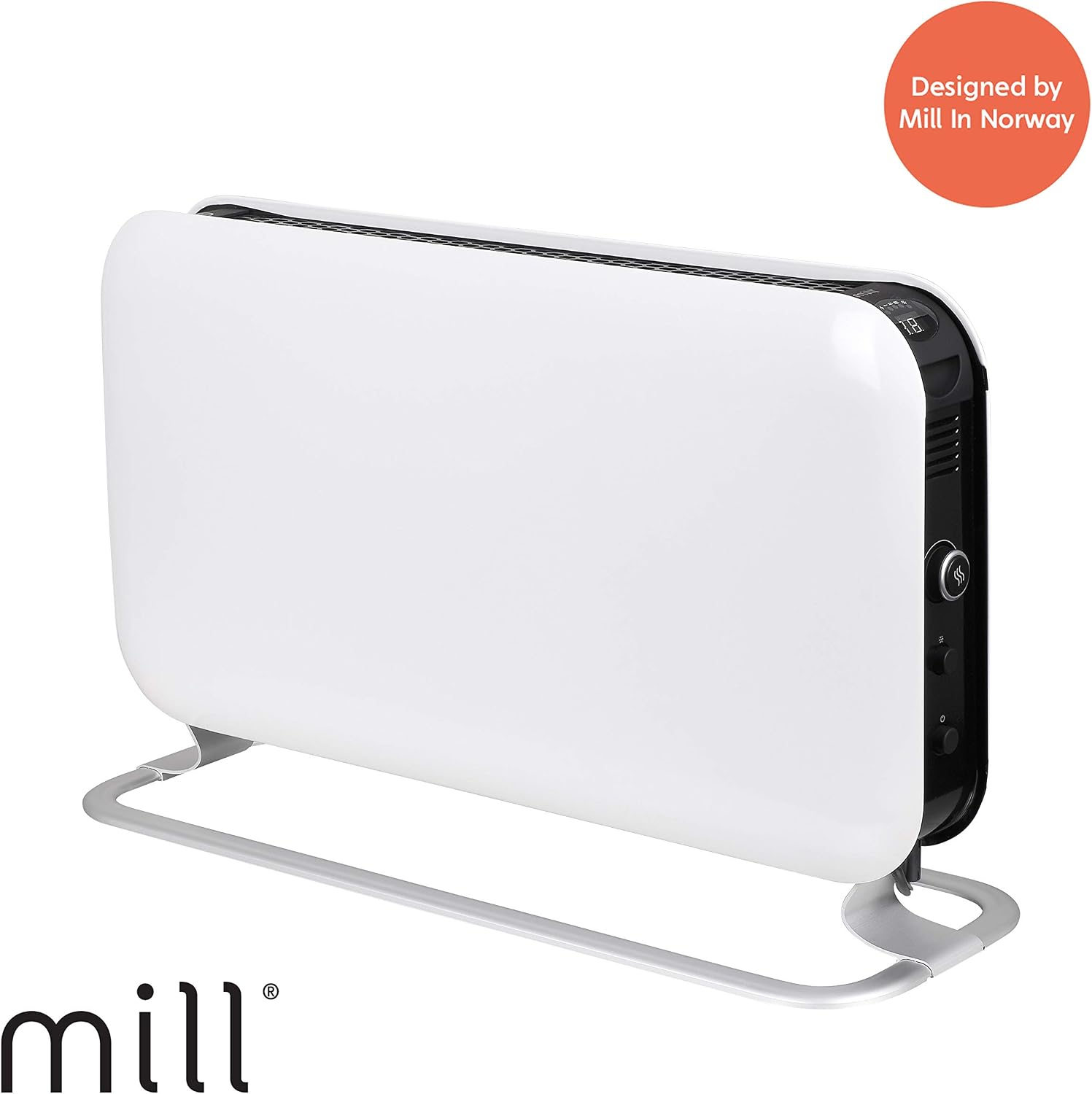 Mill Instant Portable Heater 2000W LED, Convector Heater for 24-28m2