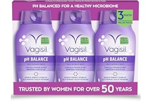 Vagisil Feminine Wash for Intimate Area Hygiene, pH Balance, Gynecologist Tested, Hypoallergenic, 12 oz, (Pack of 3)