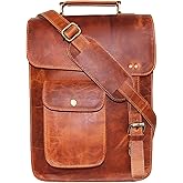 Leather messenger bag shoulder bag cross body vintage messenger bag for women & men satchel man purse