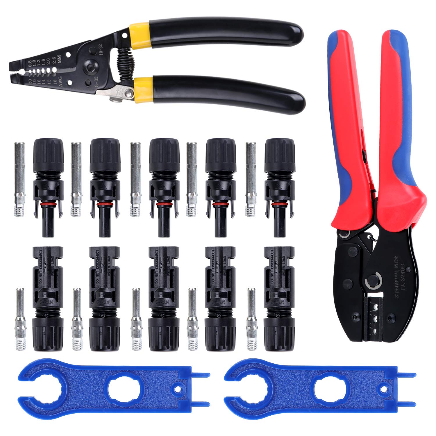 Chiavi Per Connettori Solari MC4 - Set Di 2 Pezzi In Plastica Rinforzata - Foto 10