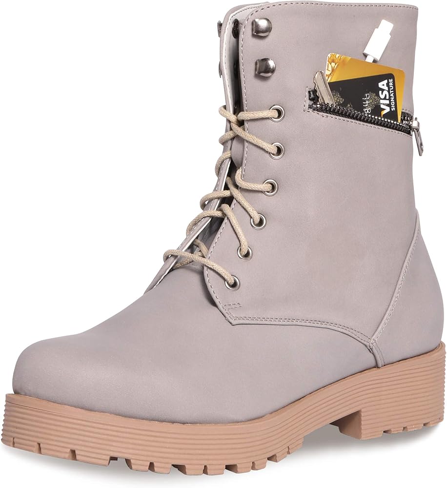 combat boots women amazon