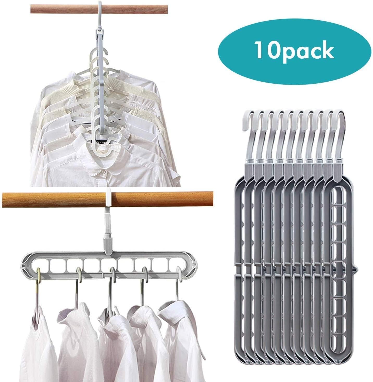 ICEICE Organizzatore salvaspazio per legging da appendere nell'armadio