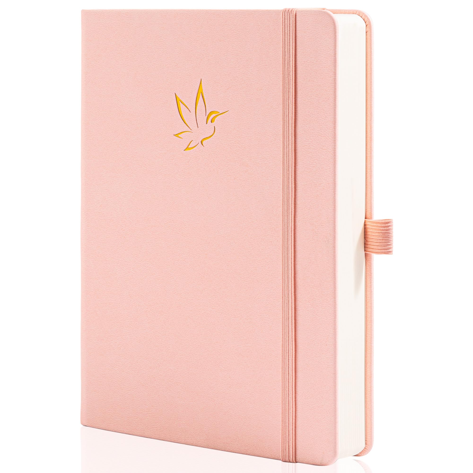 MGGAO Lined Journal Notebook, Journals for Writing, College Ruled With 320 Numbered Pages, Hardcover Notebook for Journaling Writing, 100 GSM Thick Paper, A5 Size for Work Business Study