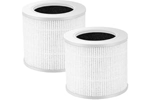 Fealixgener Core Mini Replacement Filter for LEVOIT Core Mini Air Purifiers,3-in-1 H13 HEPA High-Efficiency Activated Carbon 