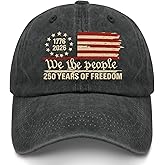 U.S. 250th Anniversary 250 Years Freedoms 1776-2026 Baseball Hats Funny