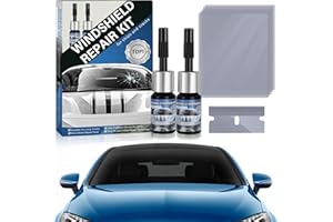 Windshield Chip Repair Kit，Car Windshield Crack Repair Kit for Glass Repair，Cracked Windshield Repair Kit for Chips and Crack