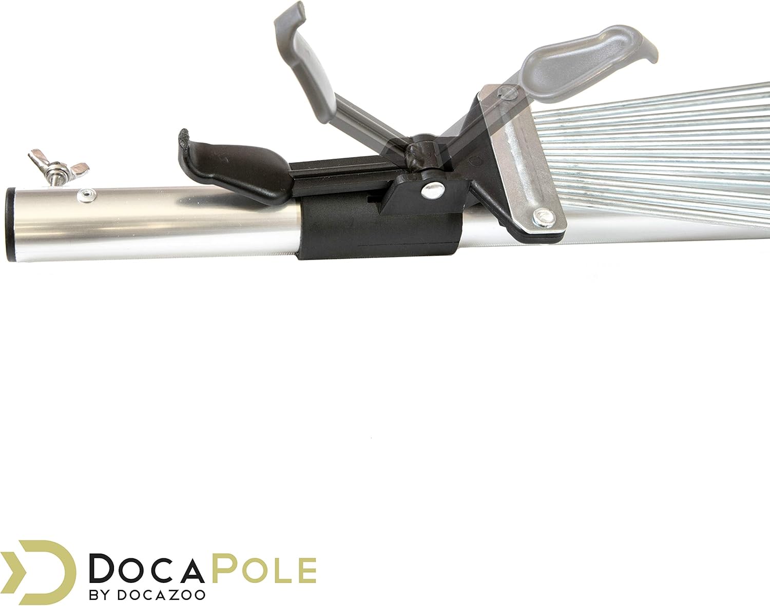 DOCAZOO DocaPole Roof Rake Extension Pole Attachment // Adjustable Roof