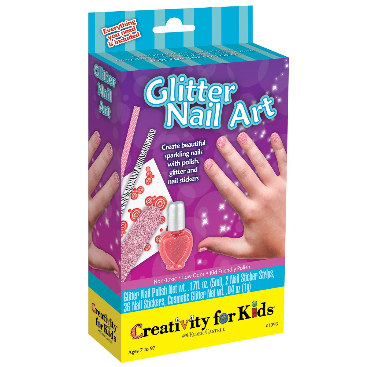 Buy Creativity for Kids Glitter Nail Art Kit Online at Low Prices in