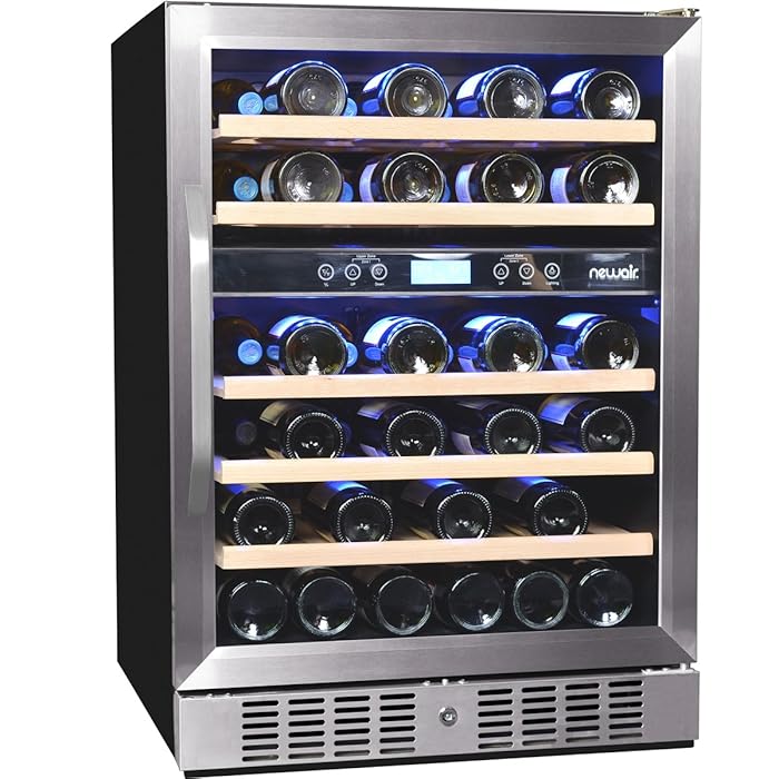 NewAir AWR-460DB Dual Zone 46 Bottle Wine Cooler