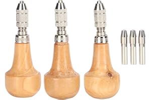 Lock Nozzle Pin Vise, Professional 3 Set Pin Vise, for Resin Carving
