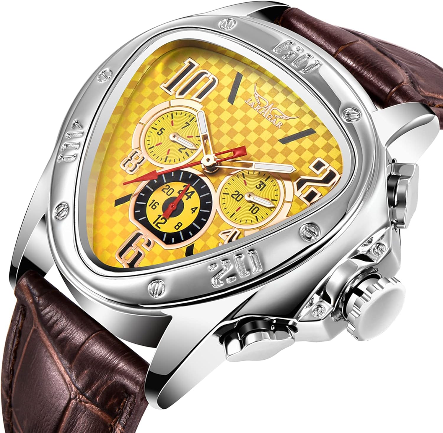 Mens Watch Mechanical Automatic No Battery DayDate Luminous Hand Self