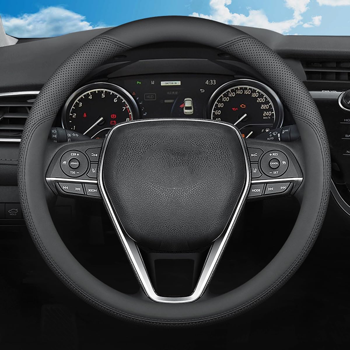 SZYUCHEN Steering Wheel Cover for Toyota Camry