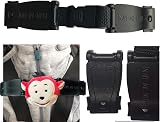 Escape Me Not Car Seat Anti Escape Harness Clip Monkey Design view 2
