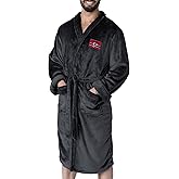 Northwest NFL Atlanta Falcons Silk Touch Bath Robe, Large/X-Large, Rollout Black