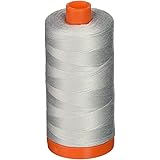 Filato Di Cotone MAKO 50 WT - 2610 Fili Grigio Azzurro Per Ricamo E Quilting - Foto 6