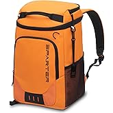 SPARTER Backpack Cooler Insulated Leak Proof 33/49 Cans, 2 Insulated Compartments Thermal Bag, Portable Lightweight Beach Travel Camping Lunch Backpack for Men and Women