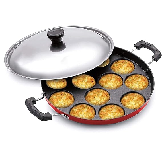 Buy YAMUNA ENTERPRISE 12 Cavity Appam Maker Non Stick Aluminium Appe