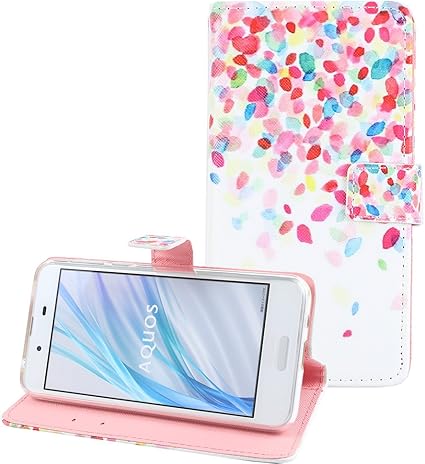 Amazon Arrows Be F 04k ケース 手帳型 花びら ケース カバー 手帳 かわいい カード アローズ スマホケース 薄型 保護 耐衝撃 Docomo 国内正規メーカー Su Su Mu S284abewh ケース カバー 通販