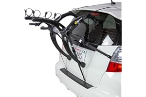 Saris Bones EX 2-Bike Trunk Rack Bicycle Carrier, Durable, Rust-Free, Anti-Sway Straps, Made in USA, Arc-Based Design, 100% Recyclable Materials