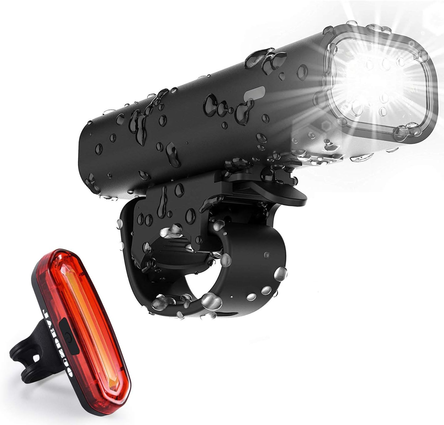 Set Di Luci Per Bicicletta A LED Da 2 Pezzi, Faro Anteriore Super